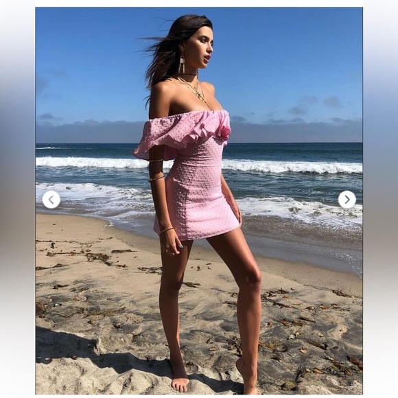 Vanessa Mooney Joelyn Dress Pink New with Tags! - Picture 2 of 11